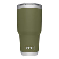 30 oz. DuraCoat Rambler Tumbler in Olive Green by YETI - Country Club Prep