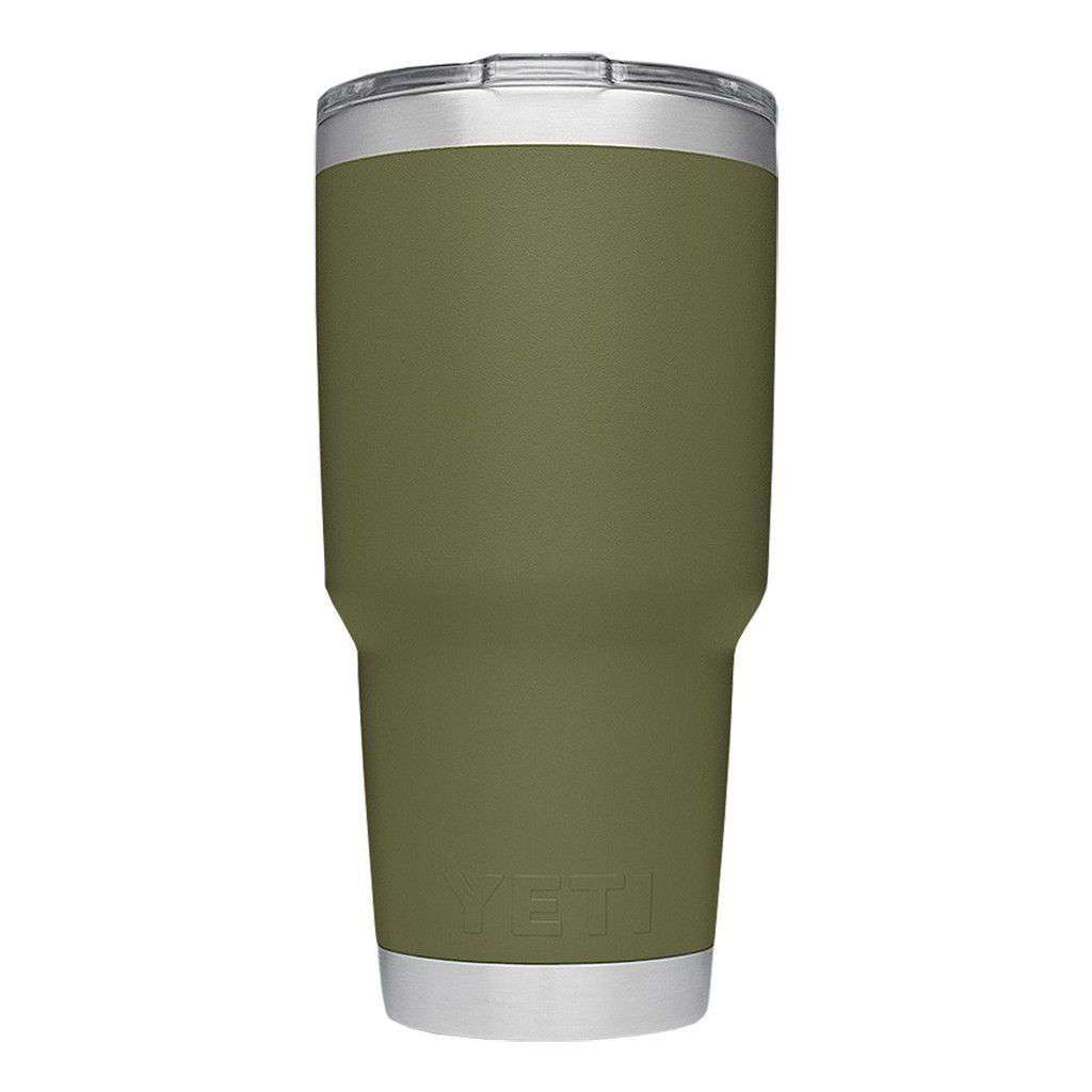 Yeti Rambler 30 Oz. Olive Green Stainless Steel Insulated Tumbler