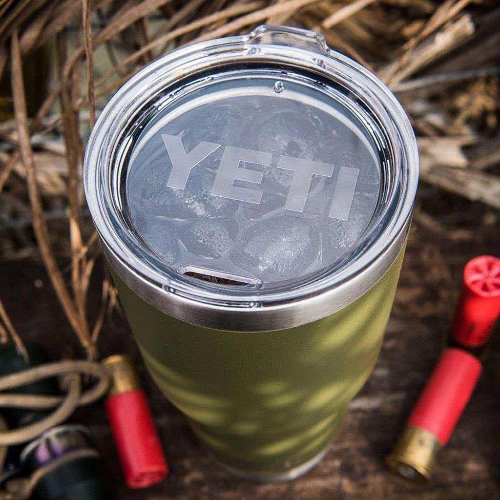 YETI Rambler Tumbler 20oz Olive Green