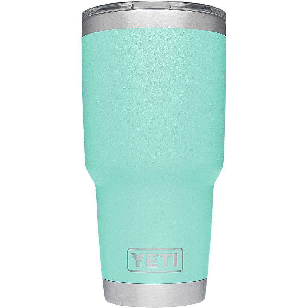 30 oz. DuraCoat  Rambler Tumbler in Seafoam by YETI - Country Club Prep