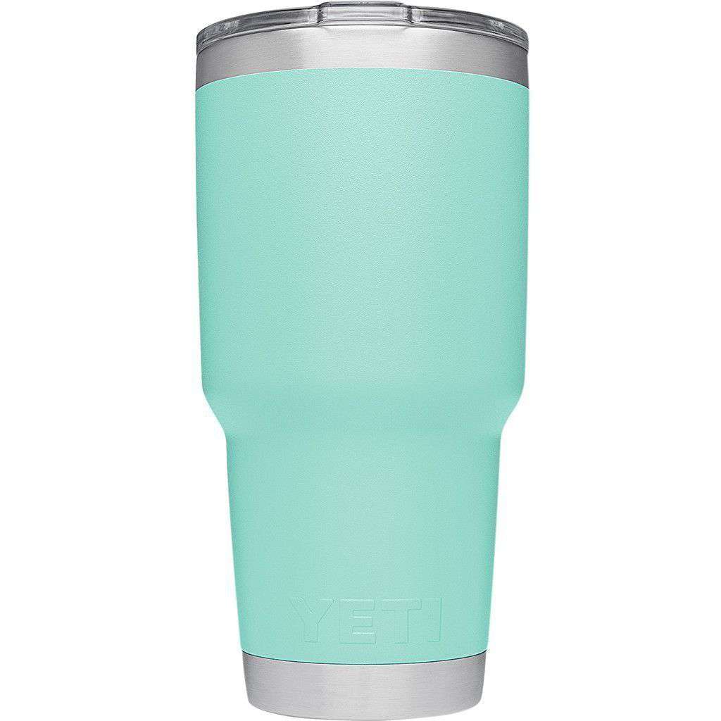 30 oz. DuraCoat  Rambler Tumbler in Seafoam by YETI - Country Club Prep