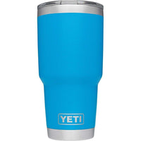 30 oz. DuraCoat  Rambler Tumbler in Tahoe Blue by YETI - Country Club Prep