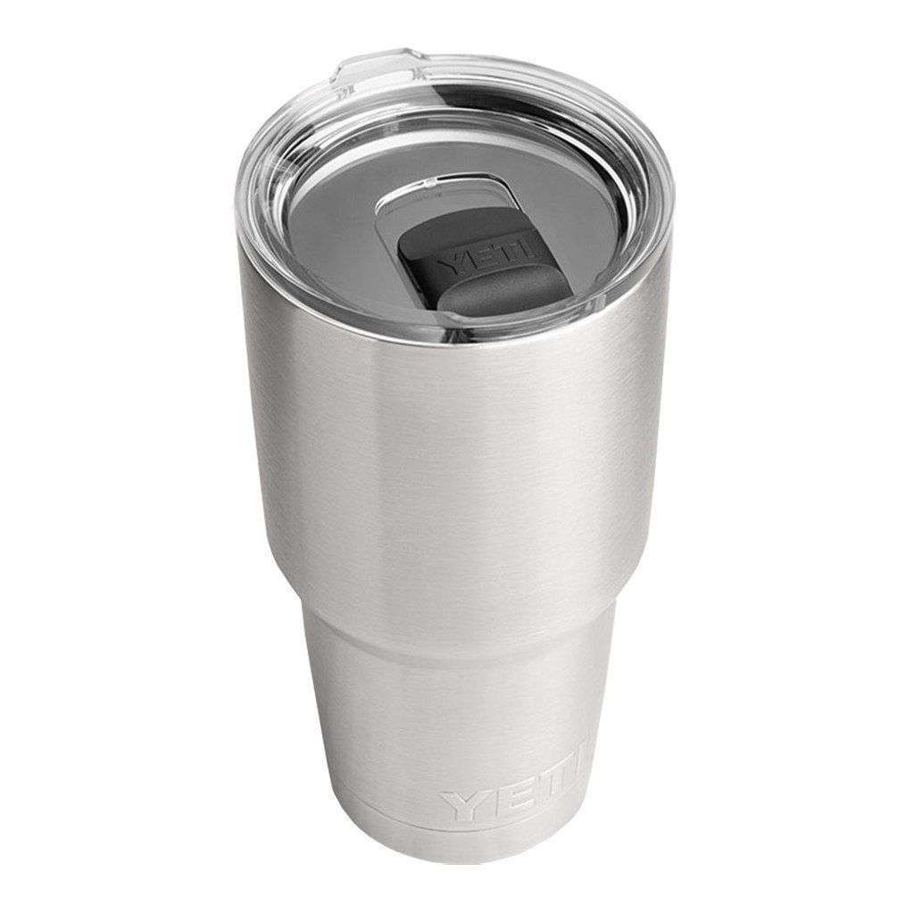 30 oz. Rambler Tumbler in Stainless Steel with Magslider™ Lid by YETI - Country Club Prep