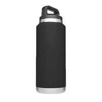 36 oz. Rambler Bottle in Black by YETI - Country Club Prep