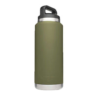 36 oz. Rambler Bottle in Olive Green by YETI - Country Club Prep