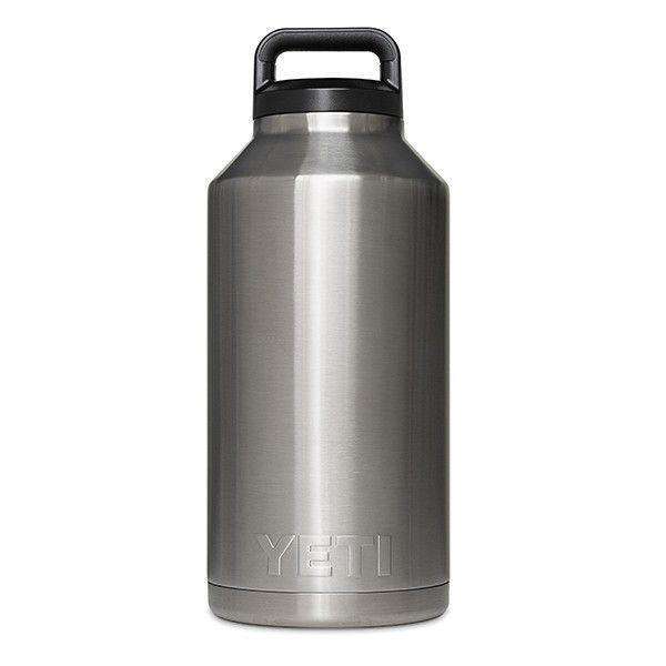64 oz. Rambler Bottle in Stainless Steel by YETI - Country Club Prep
