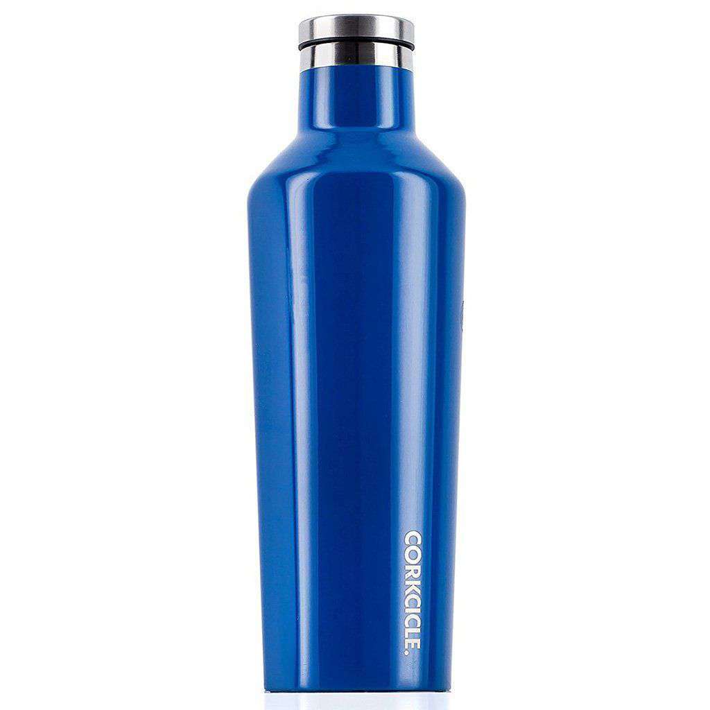 Classic 16 Oz. Canteen in Riviera Blue by Corkcicle - Country Club Prep