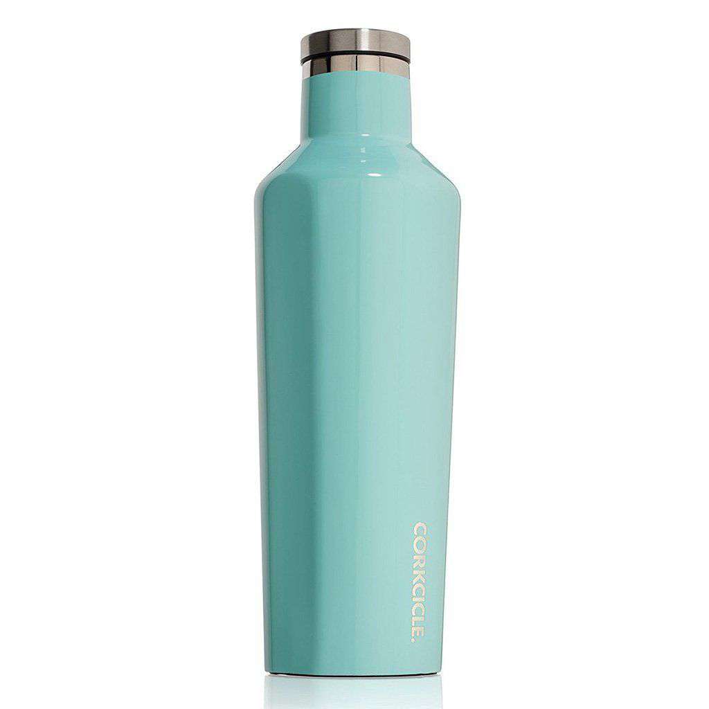Classic 16 Oz. Canteen in Turquoise by Corkcicle - Country Club Prep