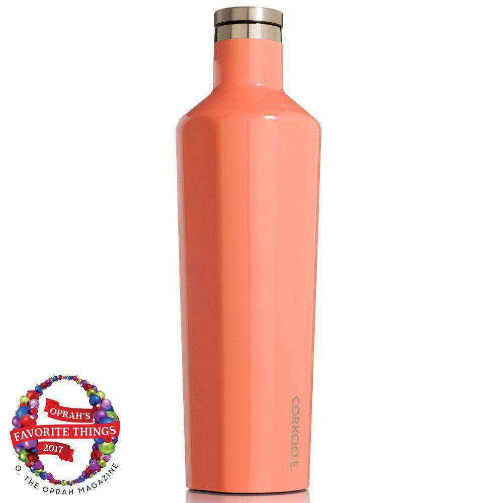 Classic 25 Oz. Canteen in Coral by Corkcicle - Country Club Prep