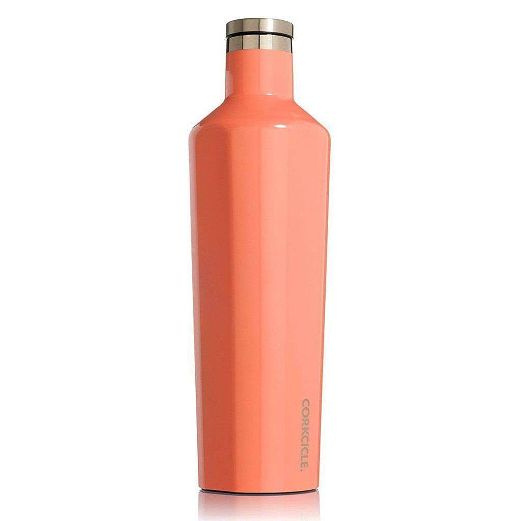 Classic 25 Oz. Canteen in Peach Echo by Corkcicle - Country Club Prep