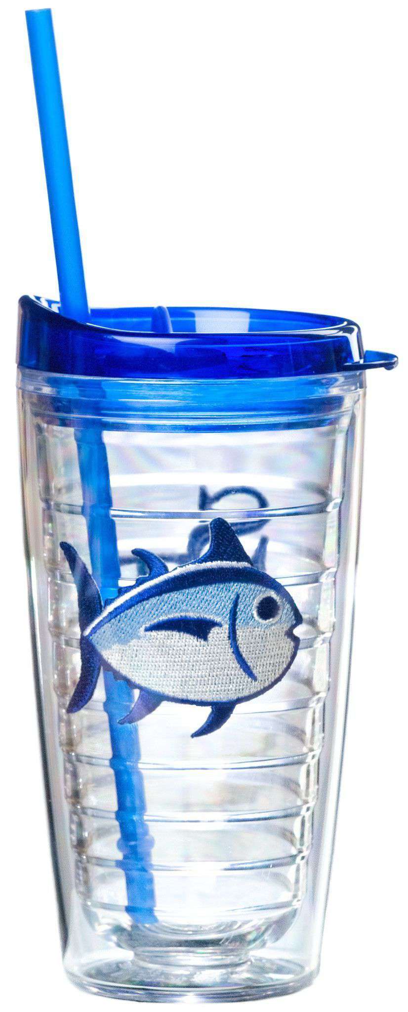 Collectible 16 oz Skipjack Tumbler by Southern Tide - Country Club Prep
