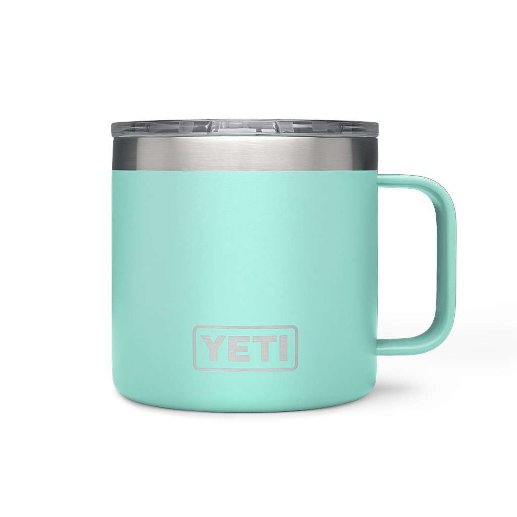 Rambler 14oz. Mug in Seafoam by YETI - Country Club Prep