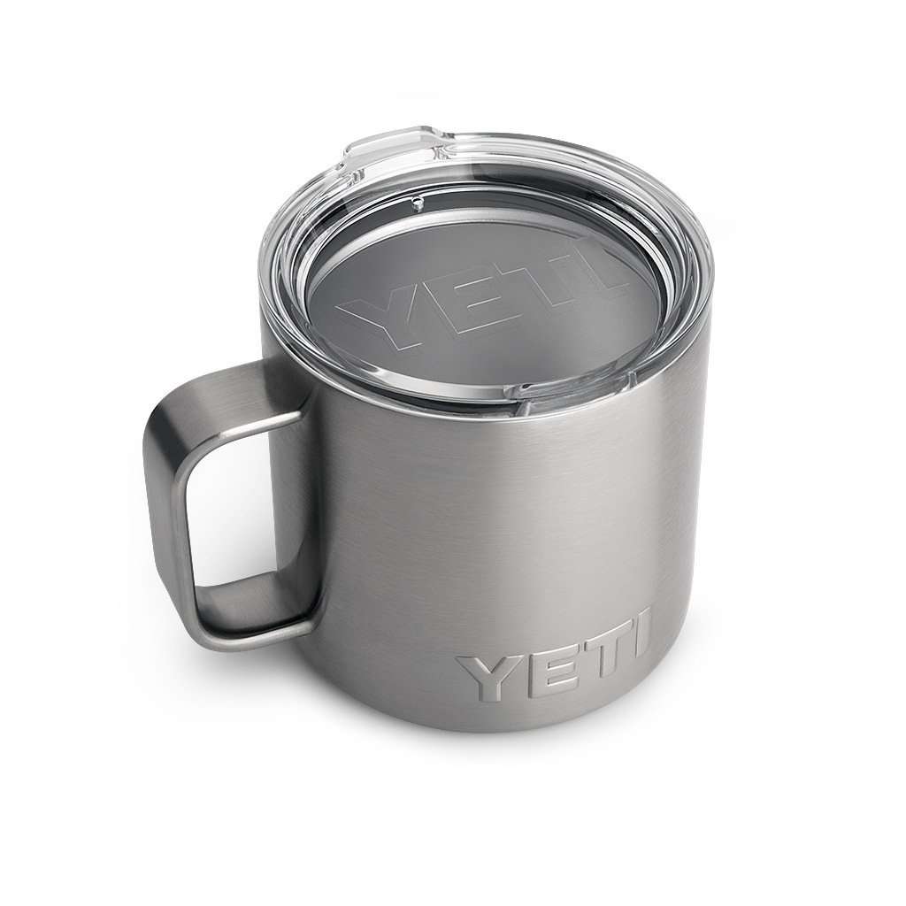 Rambler 14oz. Mug in Stainless Steel by YETI - Country Club Prep