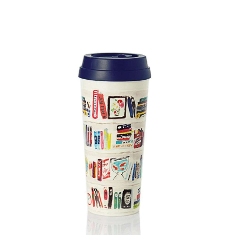 Thermal Mug in Bella Bookshelf by Kate Spade New York - Country Club Prep