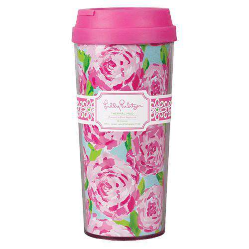 Thermal Mug in First Impression by Lilly Pulitzer - Country Club Prep