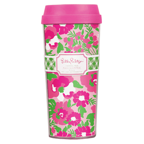 Thermal Mug in Garden by the Sea by Lilly Pulitzer - Country Club Prep