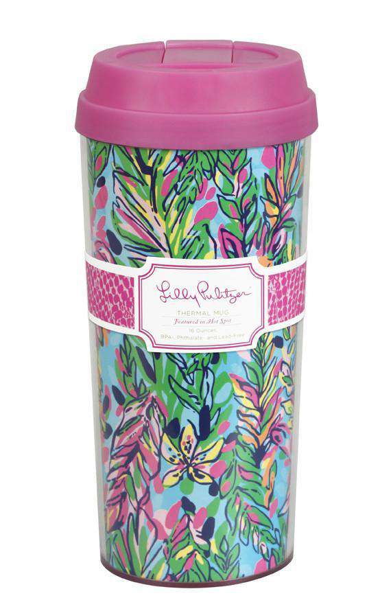 Thermal Mug in Hot Spot by Lilly Pulitzer - Country Club Prep