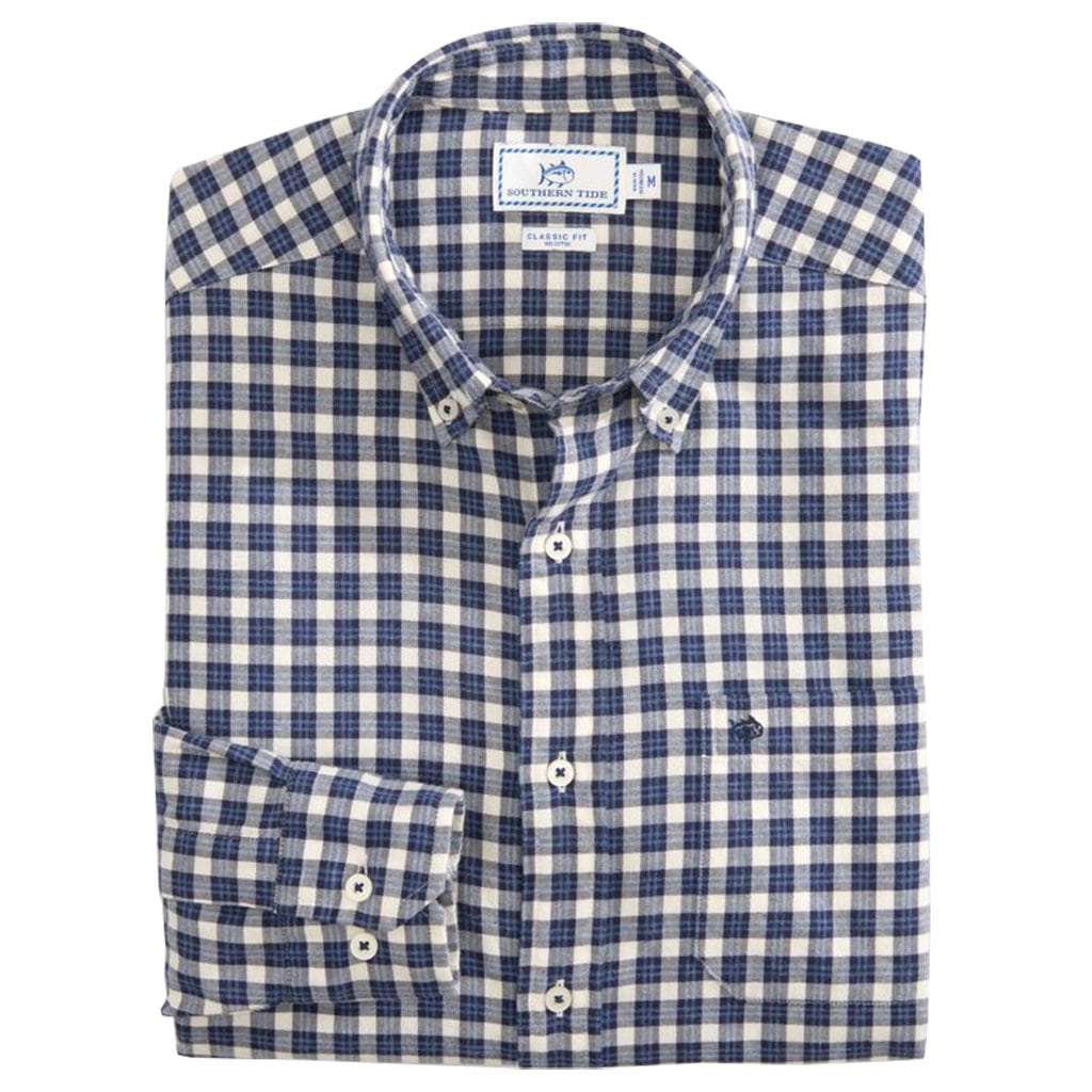 Cutwater Check Button Down Shirt by Southern Tide - Country Club Prep