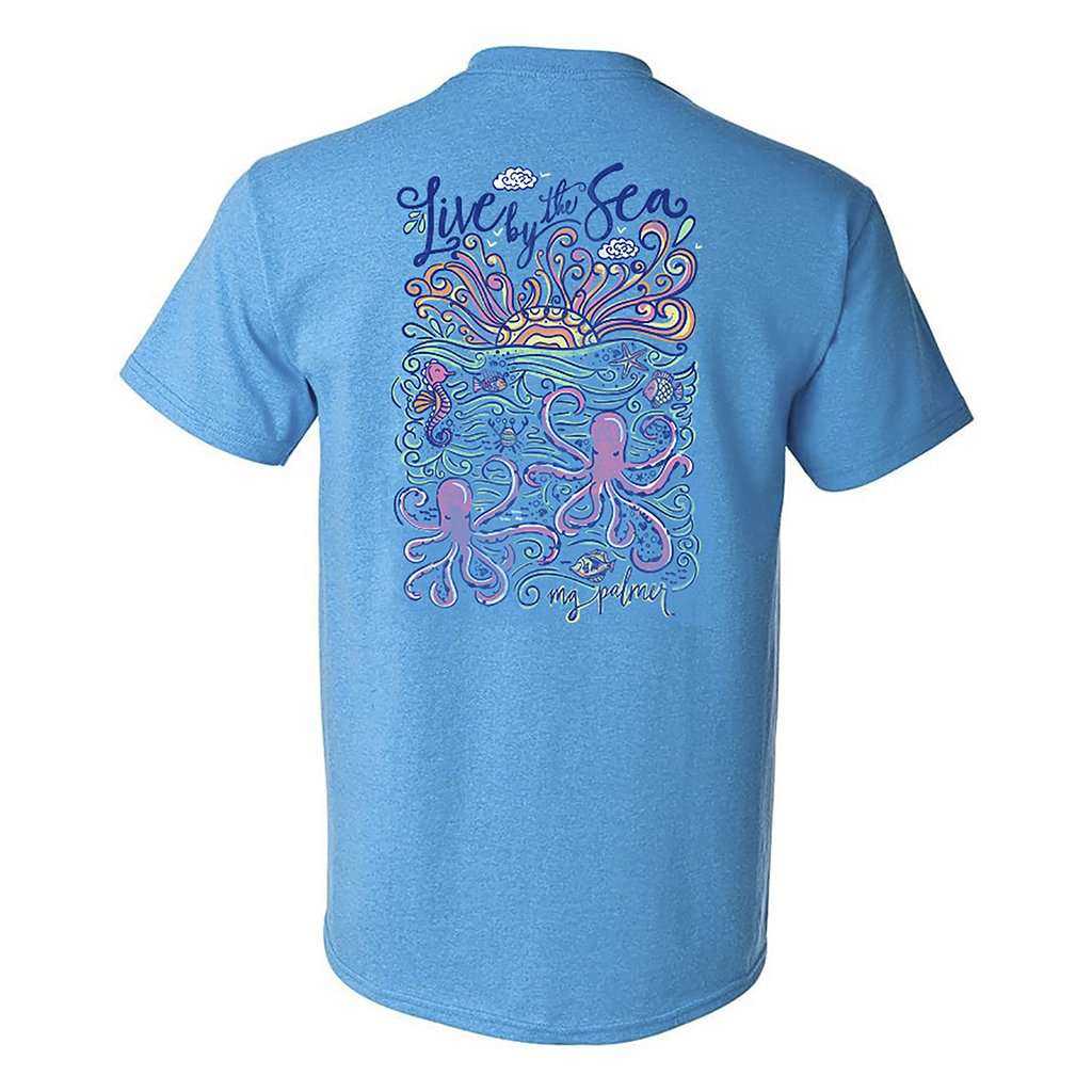 Live By the Sea Tee by MG Palmer - Country Club Prep