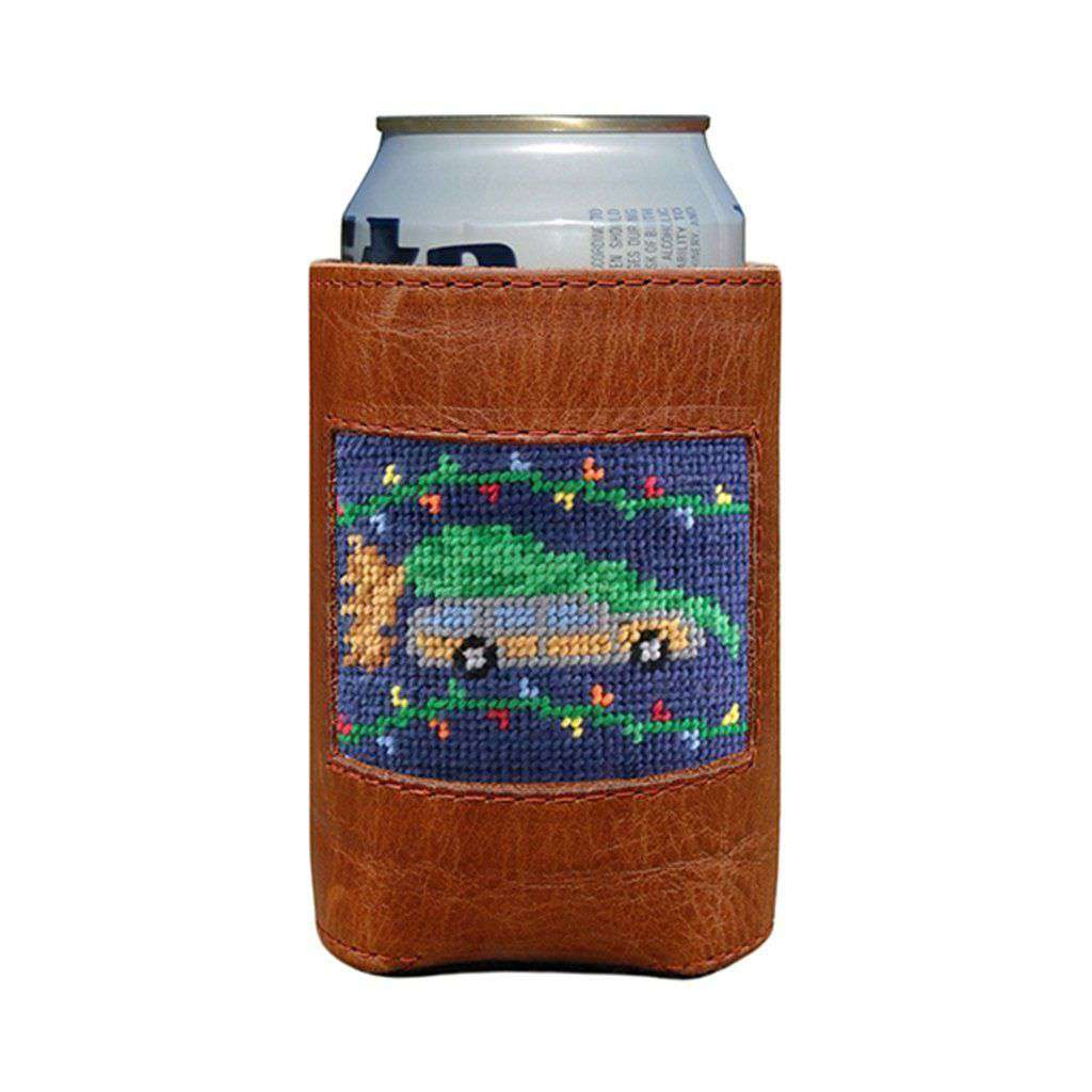 Christmas Vacation Needlepoint Can Cooler by Smathers & Branson - Country Club Prep