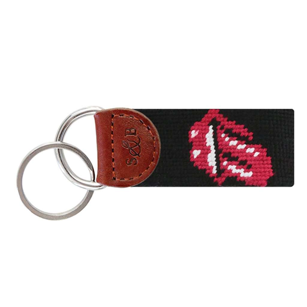 Rolling Stones Needlepoint Key Fob by Smathers & Branson - Country Club Prep
