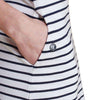 Dalmore Dress in White and Navy by Barbour - Country Club Prep