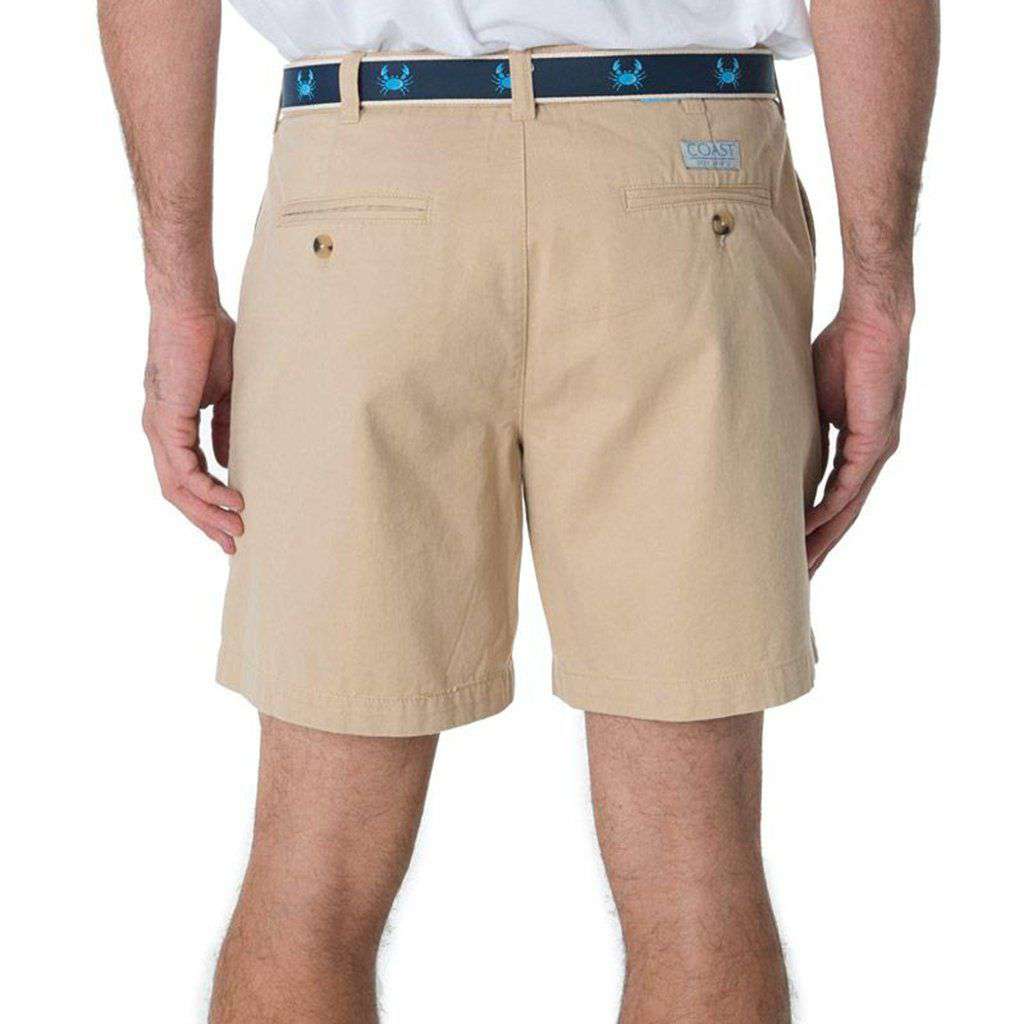 Deck Shorts 6.5" in Khaki by Coast - Country Club Prep
