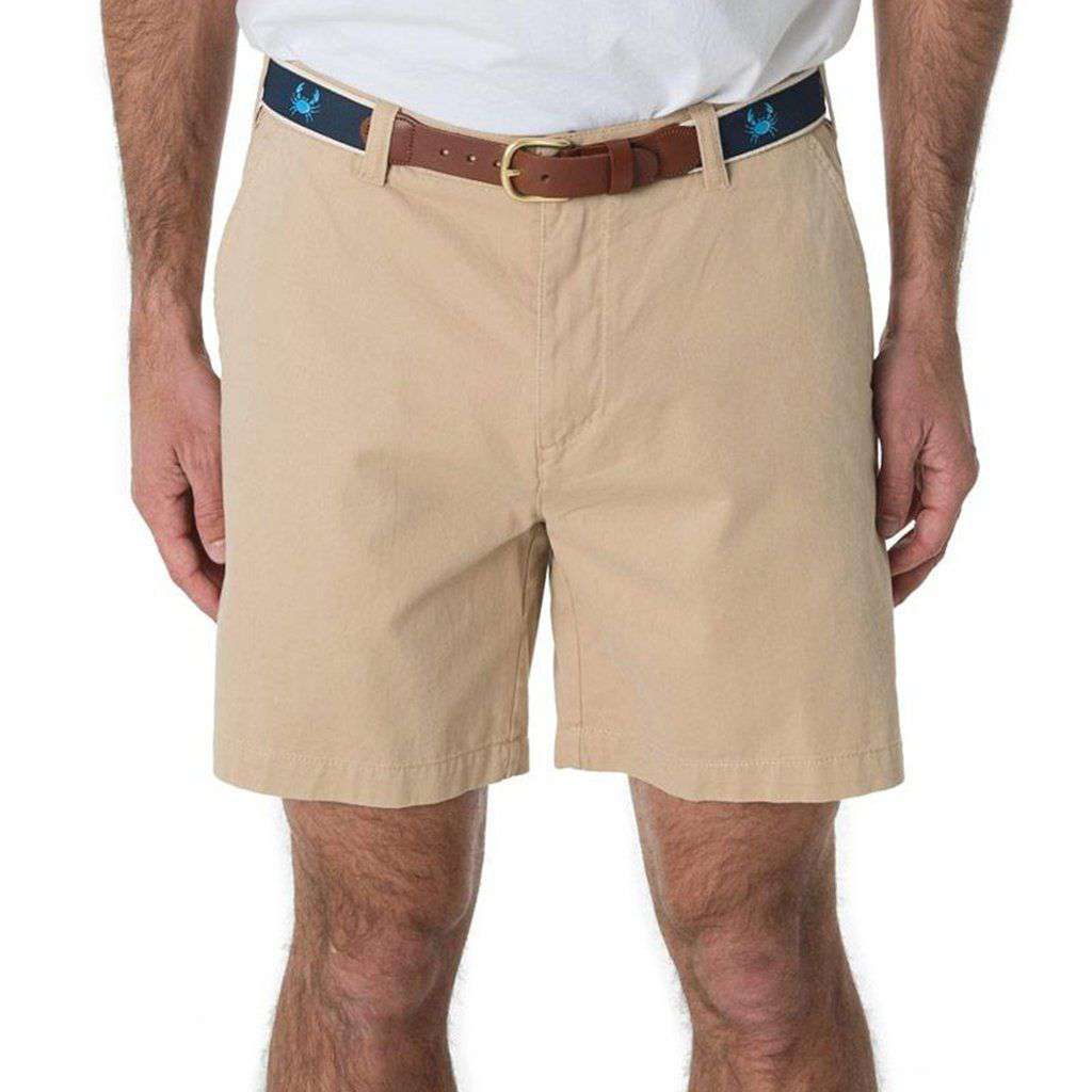 Deck Shorts 6.5" in Khaki by Coast - Country Club Prep