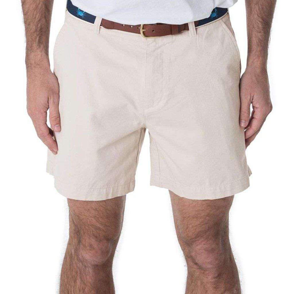 Deck Shorts 6.5" in Stone by Coast - Country Club Prep