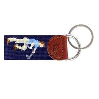 Mulligan Needlepoint Key Fob by Smathers & Branson - Country Club Prep