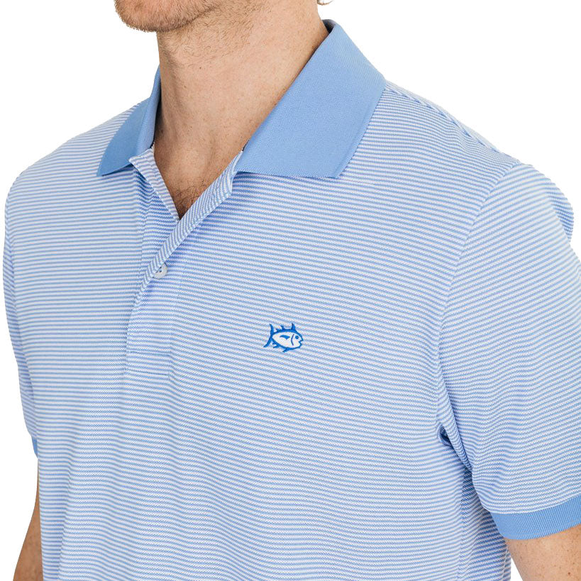 Jack Dinghy Striped Performance Pique Polo Shirt by Southern Tide - Country Club Prep