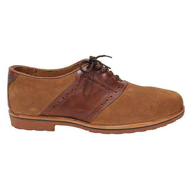 Men's Saddle Up Shoes in Dirty Buck Suede and Briar by Country Club Prep - Country Club Prep