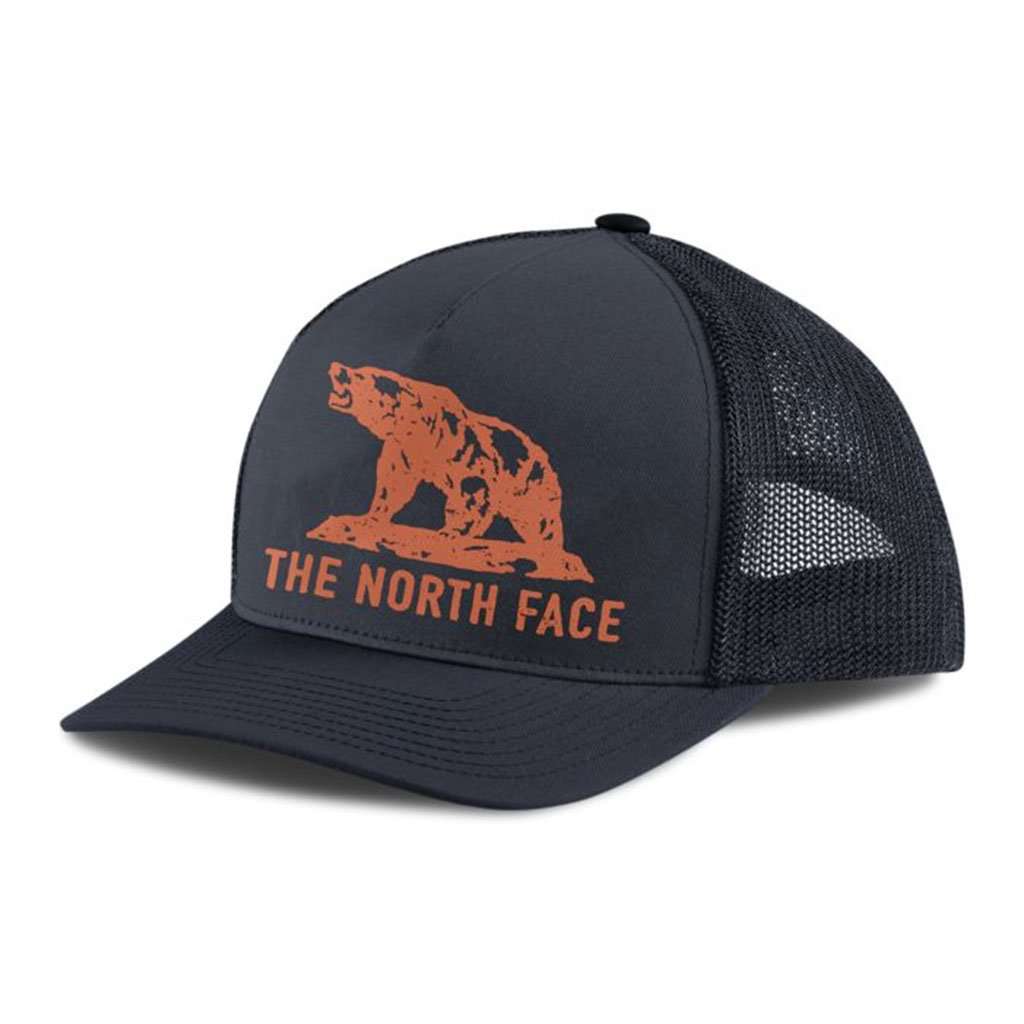 Keep It Structured Trucker Hat in Urban Navy & High Rise Grey by The North Face - Country Club Prep