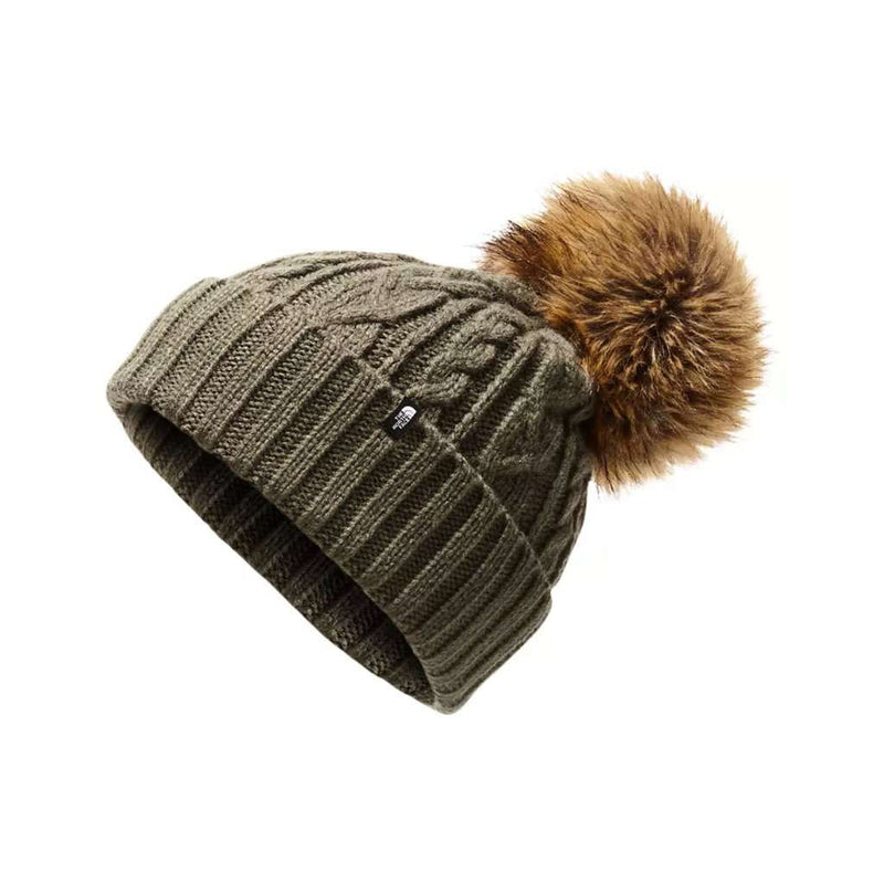 Women's Oh-Mega Fur Pom Beanie by The North Face - Country Club Prep