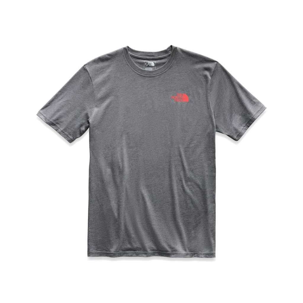 Men's Short Sleeve Red Box Tee by The North Face - Country Club Prep