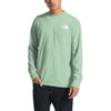 Men's Long Sleeve Red Box Tee by The North Face - Country Club Prep