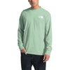 Men's Long Sleeve Red Box Tee by The North Face - Country Club Prep