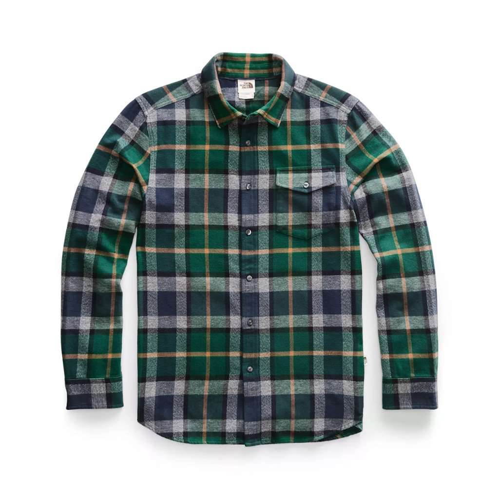 Men's Long Sleeve Arroyo Flannel Shirt by The North Face - Country Club Prep