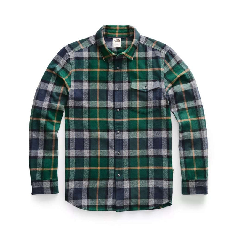 The North Face Men's Long Sleeve Arroyo Flannel Shirt | Free Shipping ...