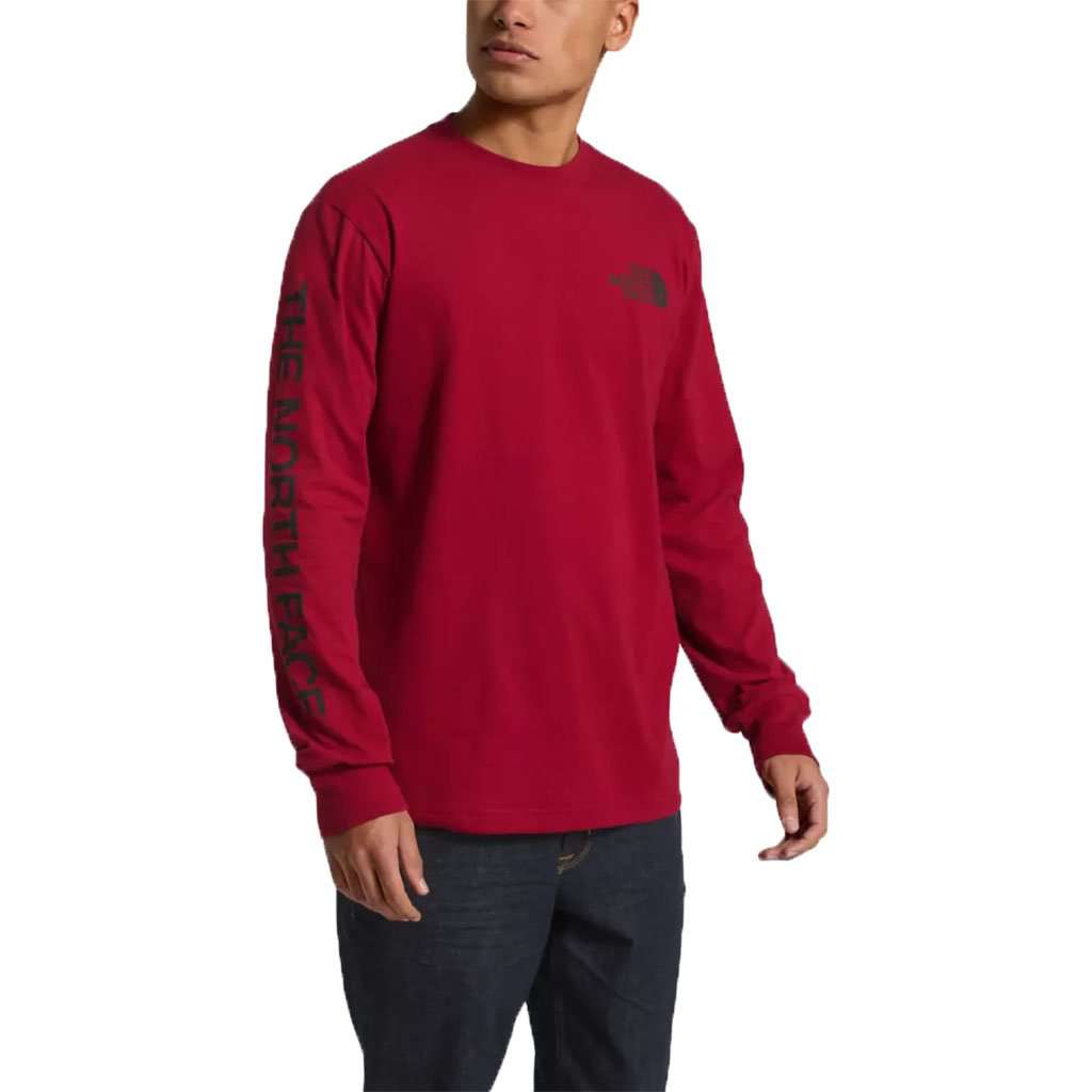 Men's Long Sleeve Brand Proud Tee by The North Face - Country Club Prep
