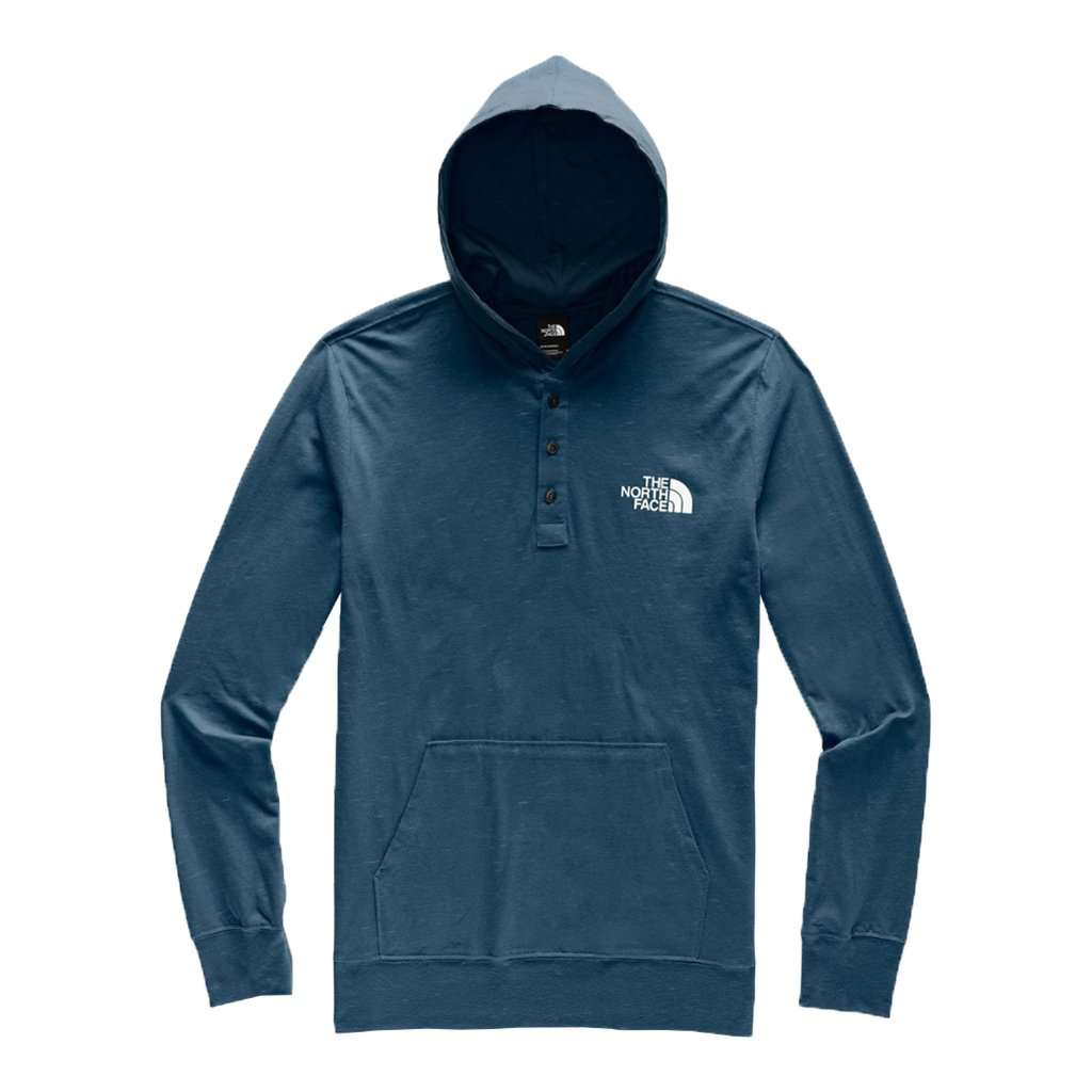 Men's Henley Injected Pullover Hoodie by The North Face - Country Club Prep