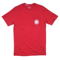 University of Alabama Mascot Skipjack Tee Shirt in Crimson by Southern Tide - Country Club Prep