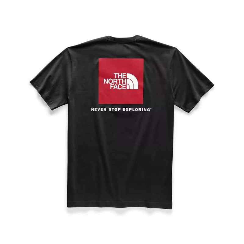 Men's Short Sleeve Red Box Tee by The North Face - Country Club Prep