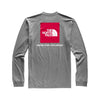 Men's Long Sleeve Red Box Tee by The North Face - Country Club Prep