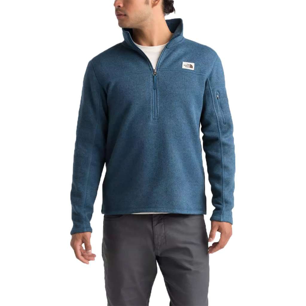The North Face Men's Gordon Lyons Printed 1/4-Zip Pullover, Size: Small, Polyester/Elastic