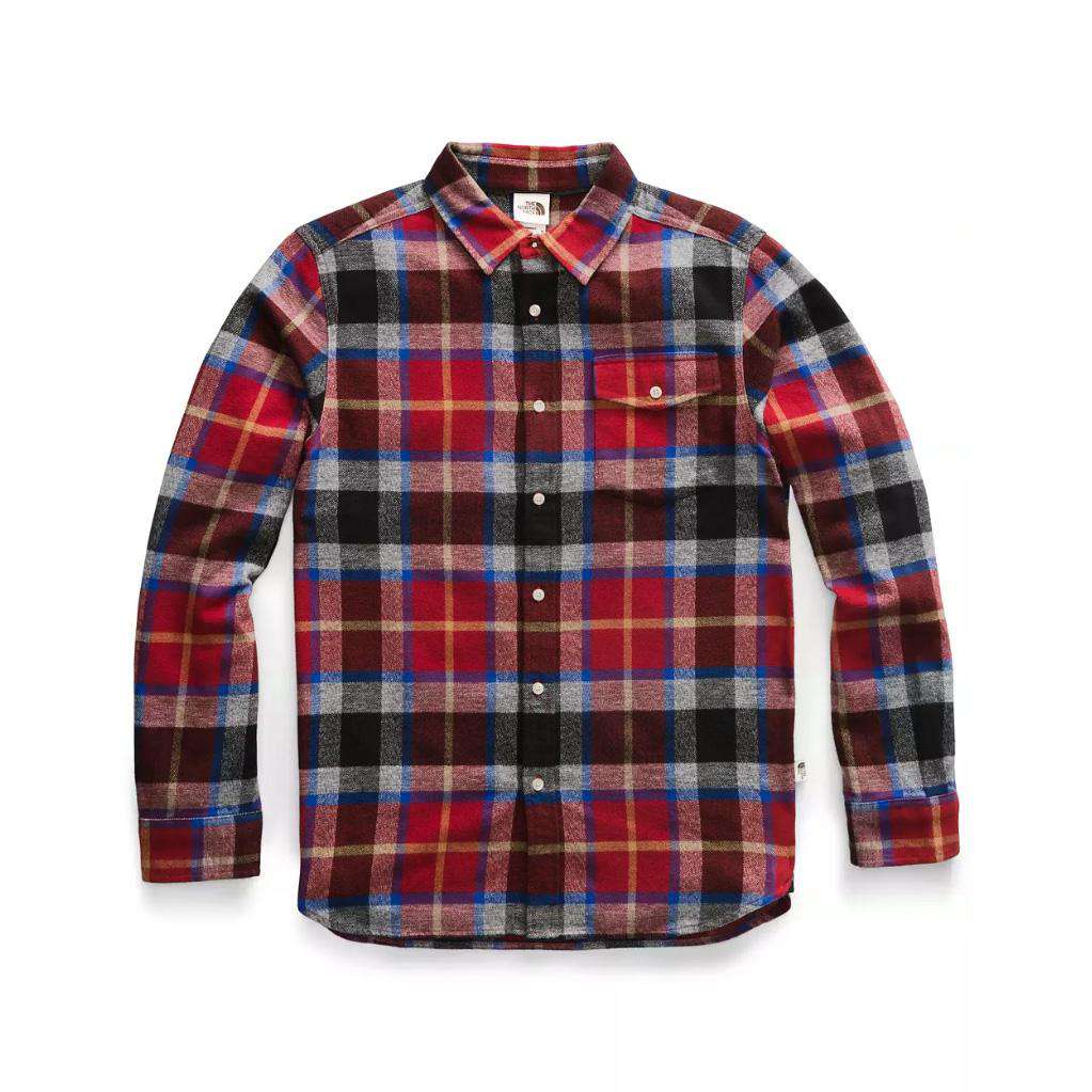 Men's Long Sleeve Arroyo Flannel Shirt by The North Face - Country Club Prep