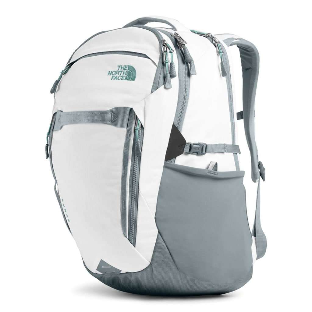 north face borealis vs surge women's backpack The North Face Women's Surge Backpack