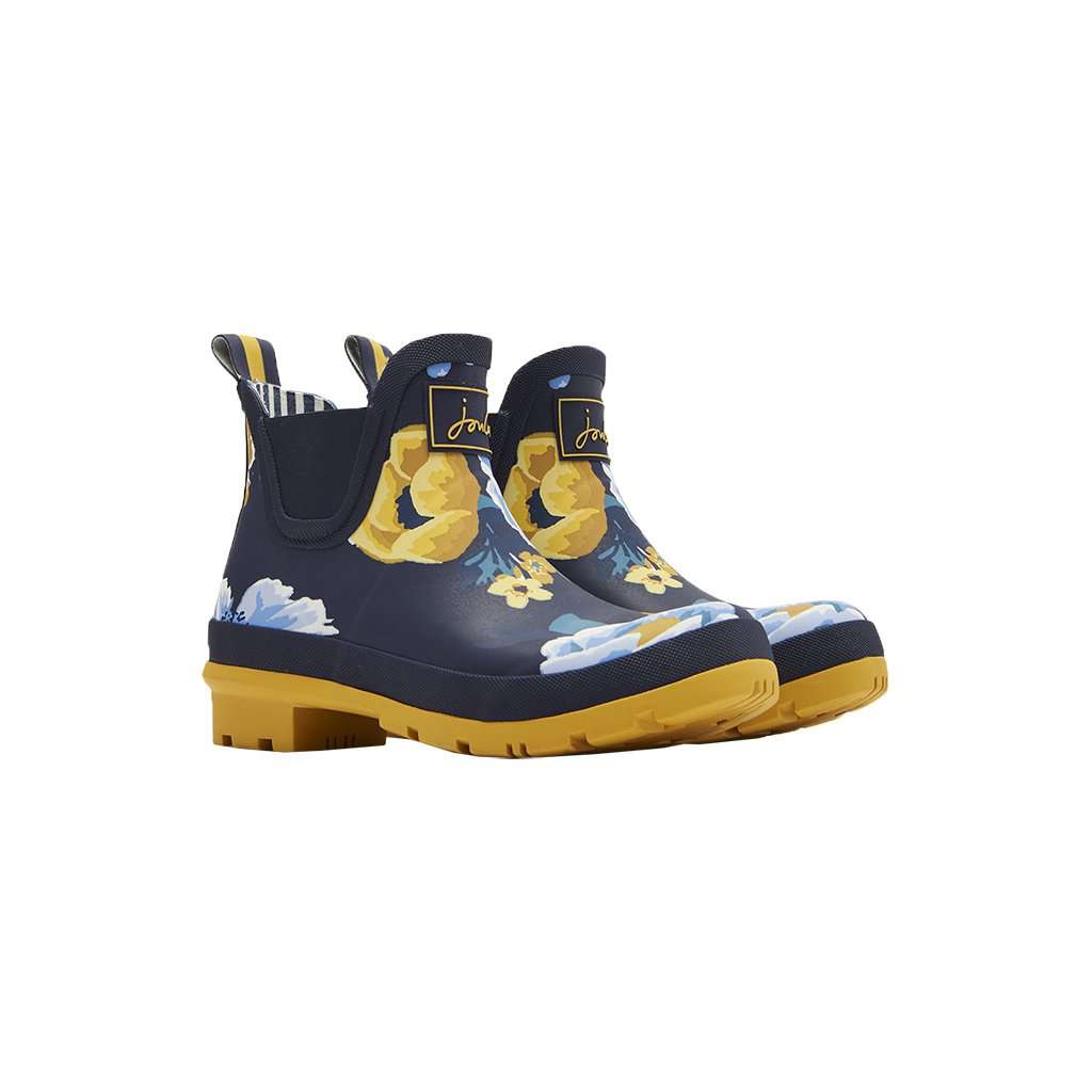 Wellibobs Short Printed Rain Boots by Joules - Country Club Prep