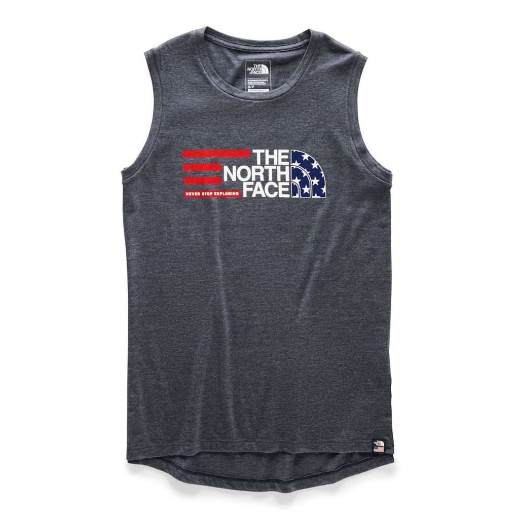 Women's Americana Tri-Blend Tank by The North Face - Country Club Prep