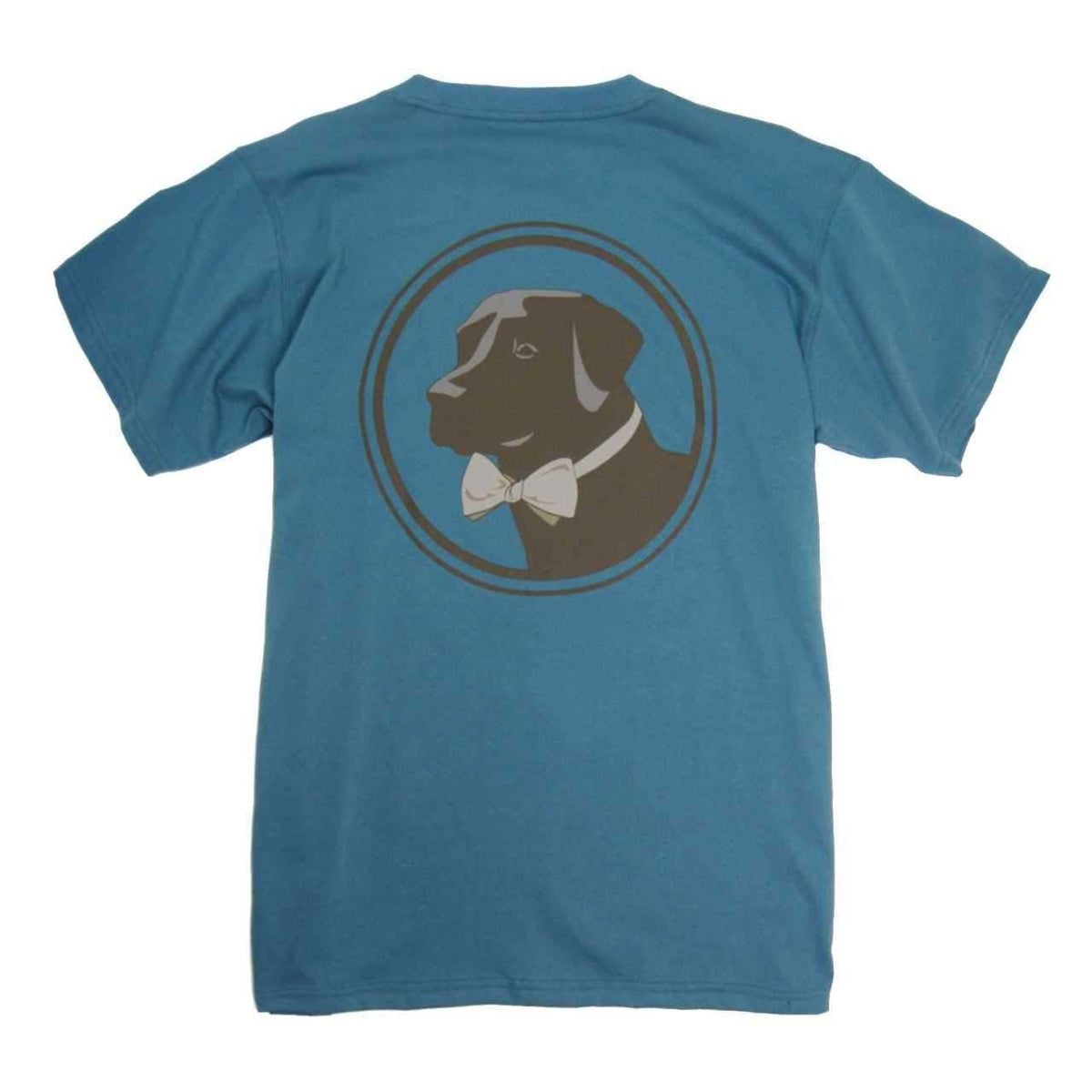 Original Logo Tee in Blue Stone by Southern Proper - Country Club Prep